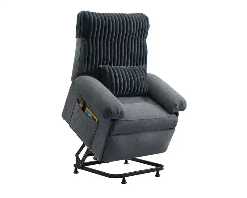 Power Lift Recliner Chair for Elderly,Adjustable Angle Electric Recliner With Triple Motor,Side Pocket&Soft Recliner for Living Room & Bedroom