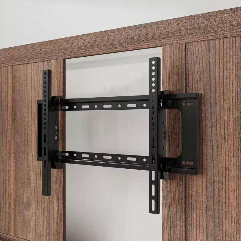 Modern Mobile TV Stand with Integrated Power Outlets - Supports 42 - 60 Inch TVs, Stylish Design for Home Entertainment Spaces