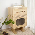 Christopher Knight Home Amata Robot-Inspired Side Table with Rotating Top