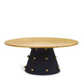 Meridian Furniture,Raven Black / Gold Coffee Table