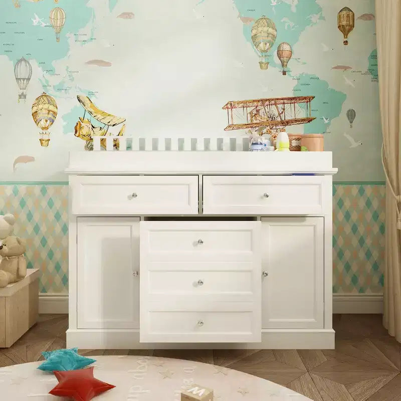 Baby Changing Table Chest of Drawers Edge Protection Top Upholstery