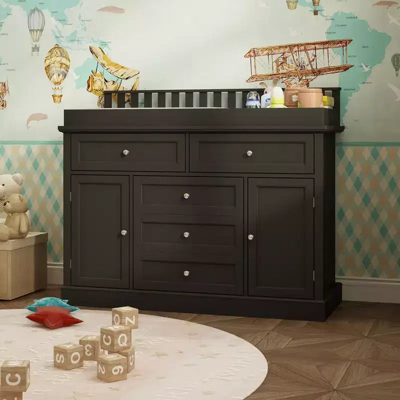 Baby Changing Table Chest of Drawers Edge Protection Top Upholstery