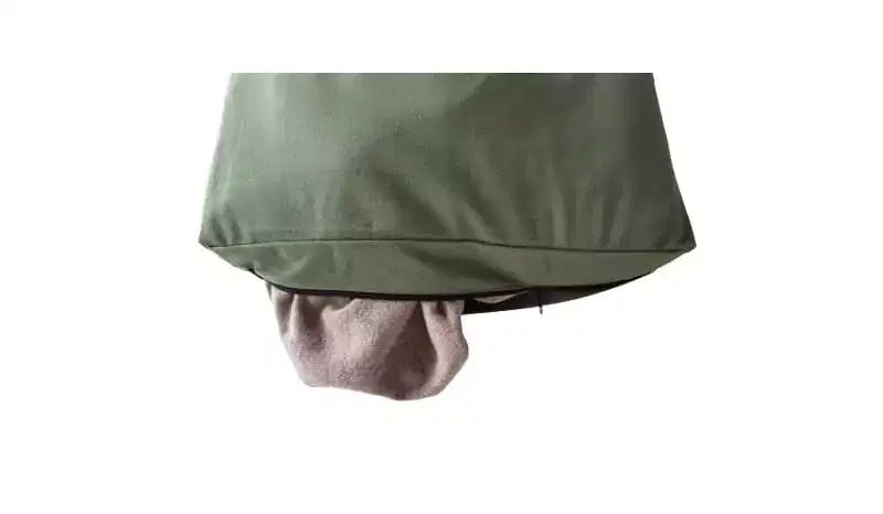 Laundry Collector, Laundry Hamper, Door Hanging Laundry bag with hooks (Army green, 65Liters)