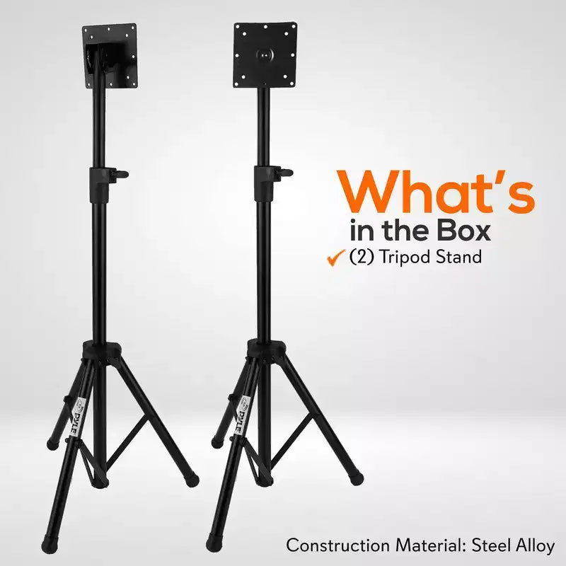 Portable TV Stand - Height Adjustable Foldable Tripod