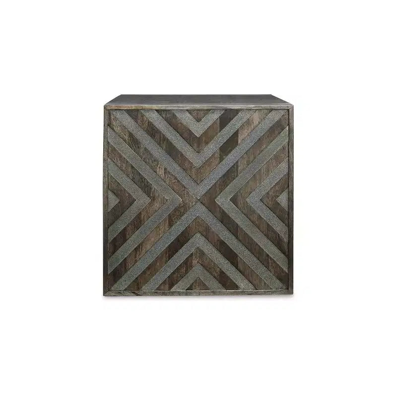 by Dreggan End Table, Brown