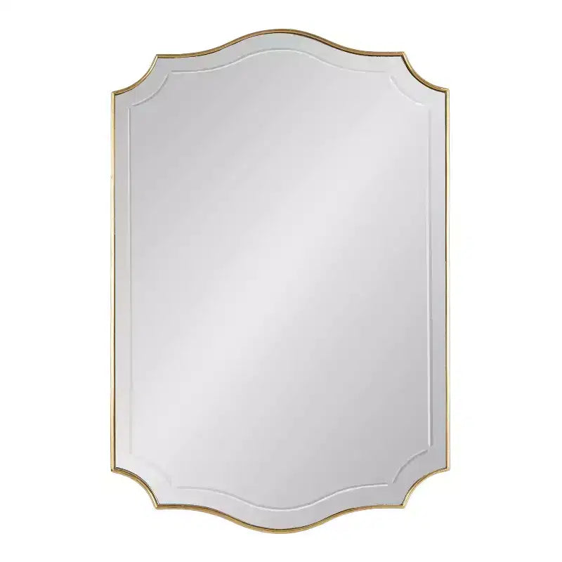 Decorative Framed Wall Mirror — Novelty Shape, Wall Mount, Multiple Sizes