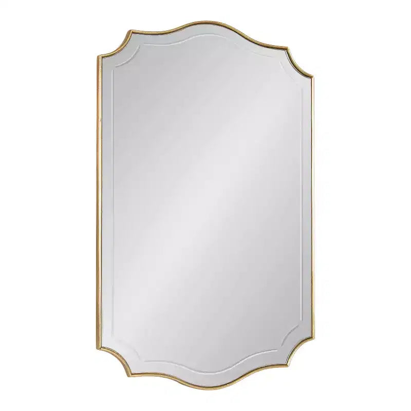 Decorative Framed Wall Mirror — Novelty Shape, Wall Mount, Multiple Sizes