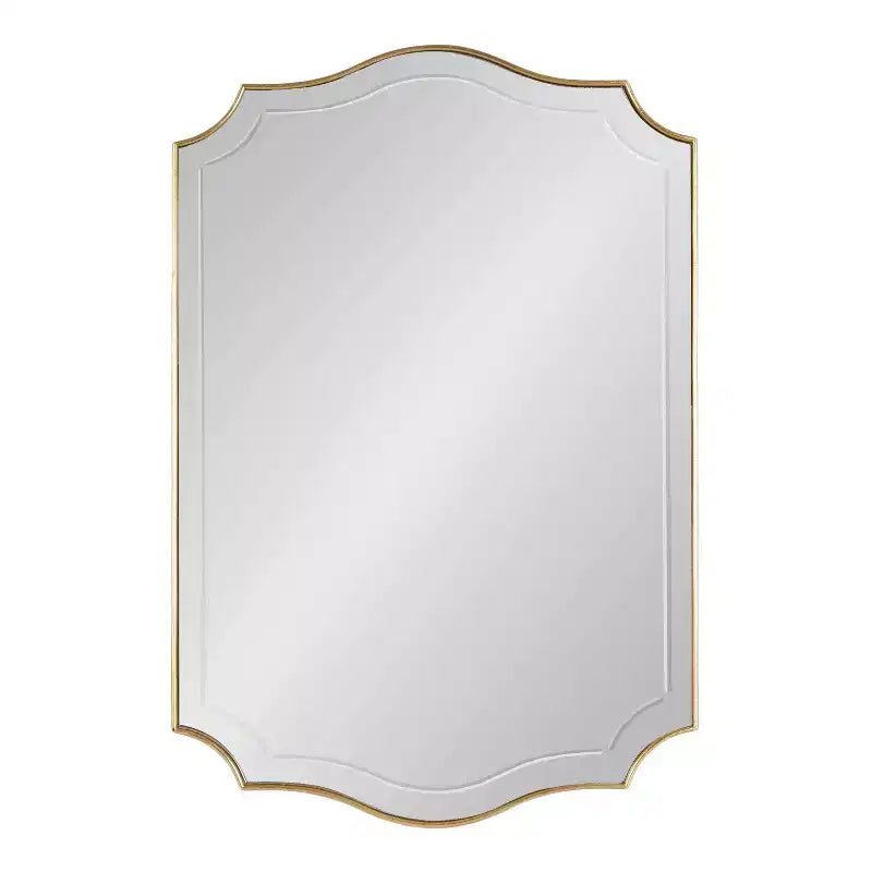 Decorative Framed Wall Mirror — Novelty Shape, Wall Mount, Multiple Sizes
