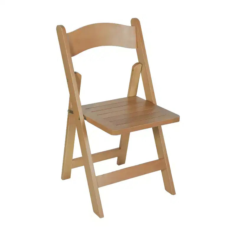 Commercial Grade Solid Wood Folding Dining Chair