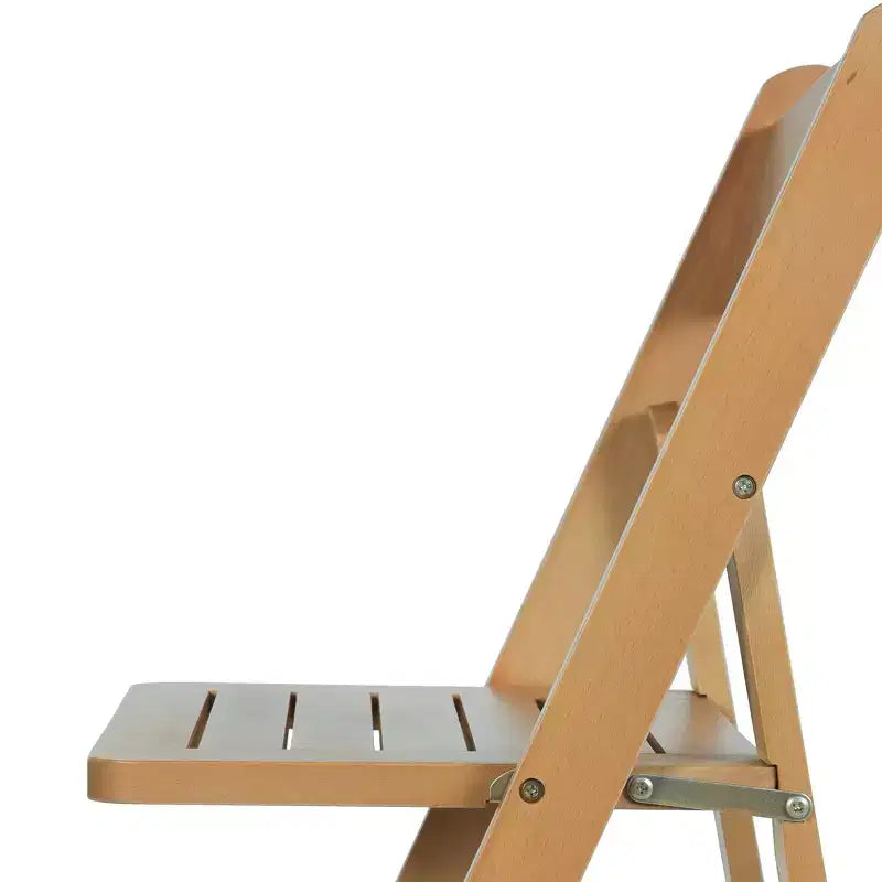Commercial Grade Solid Wood Folding Dining Chair