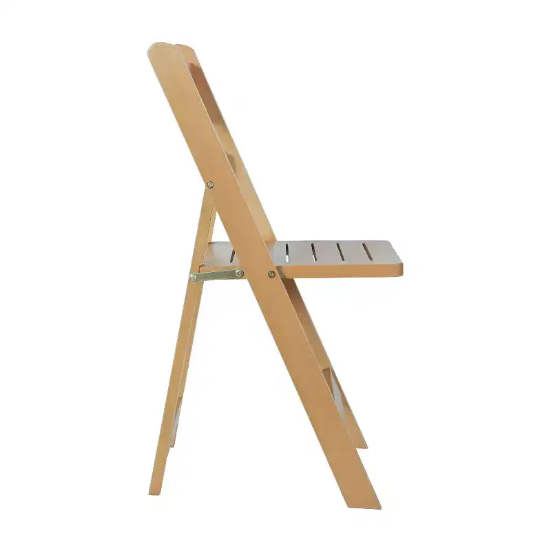 Commercial Grade Solid Wood Folding Dining Chair
