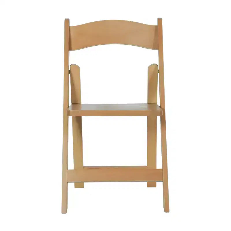 Commercial Grade Solid Wood Folding Dining Chair