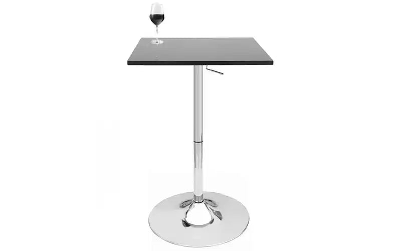 Modern Home Zeta Contemporary Adjustable Height 24 Bar Table