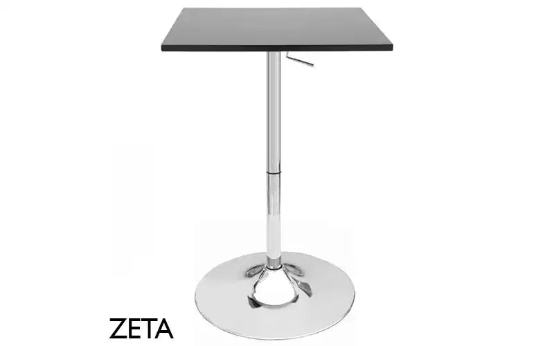 Modern Home Zeta Contemporary Adjustable Height 24 Bar Table