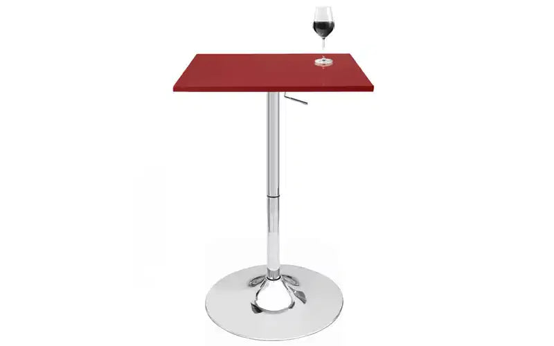 Modern Home Zeta Contemporary Adjustable Height 24 Bar Table